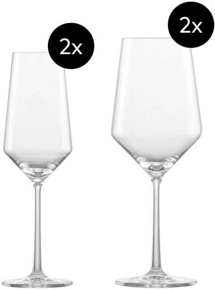 Zwiesel Glas Sada 4 sklenic na víno DATE NIGHT PURE