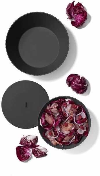 BlimPlus Poklice na mísu Nettuno / Hera L Carbon Black 25 cm