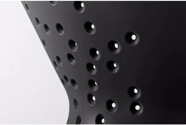 BlimPlus Cedník s podstavcem Cosmo Carbon Black