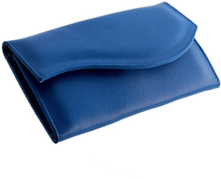 Alpen Manikúrní sada Nickel kožená na druk 5 ks modrá