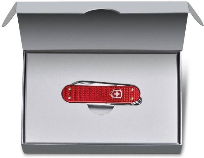 Victorinox Kapesní nůž Classic Precious Alox Iconic Red