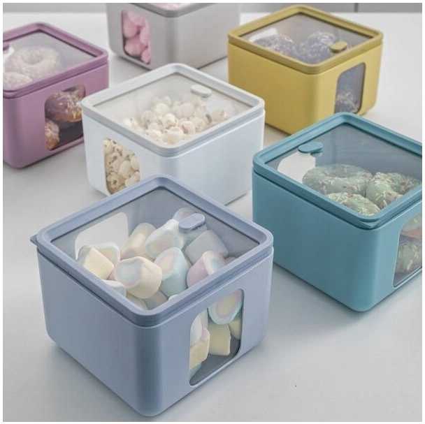 BlimPlus Sada 3 krabiček na jídlo PEEK BOX QUADRO Teal