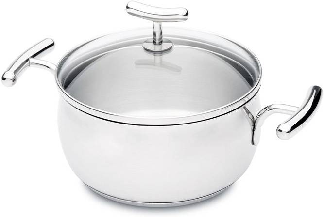 Silampos Kastrol Yumi se skleněnou poklicí 4,6 l