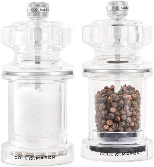 Cole & Mason Sada mlýnků na sůl a pepř 675 Precision+ 118 mm
