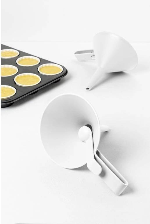 BlimPlus Nálevka s praktickou uzávěrou Dolina Arctic White