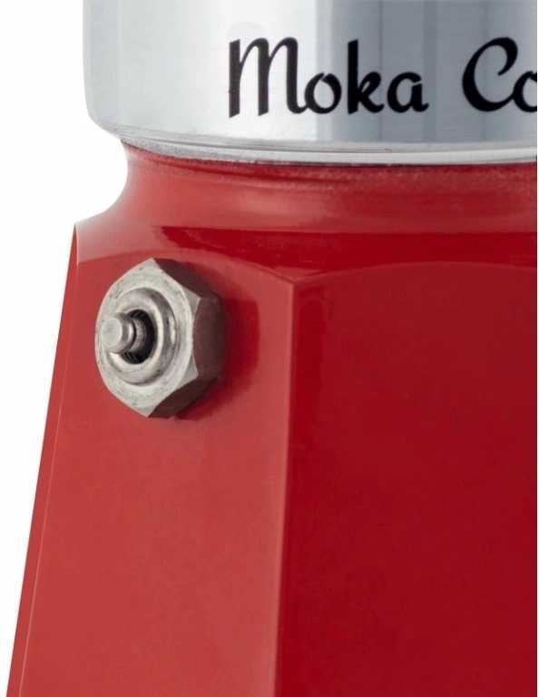 Bialetti Moka kávovar Moka Express na 6 šálků červený