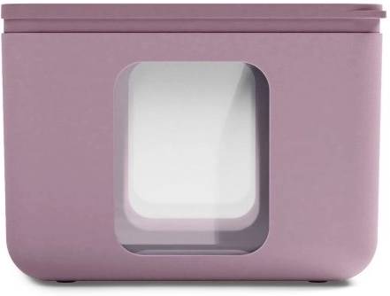 BlimPlus Krabička na jídlo PEEK BOX QUADRO Mauve vel. XS