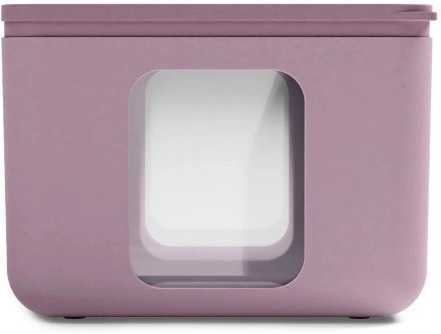 BlimPlus Krabička na jídlo PEEK BOX QUADRO Mauve vel. XS
