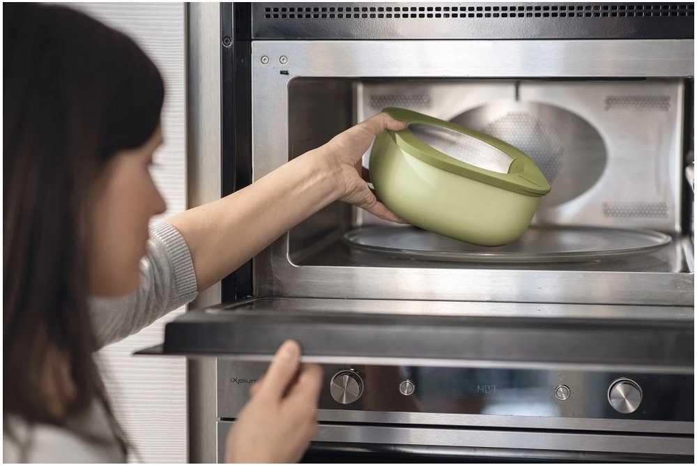 Guzzini Box na jídlo hluboký Eco Store&More 750 ml Avocado Green