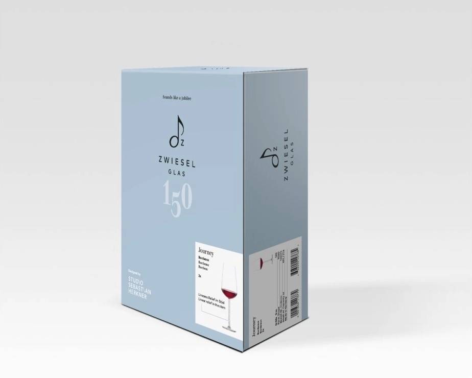 Zwiesel Glas Sada 2 sklenic na červené víno Bordeaux JOURNEY