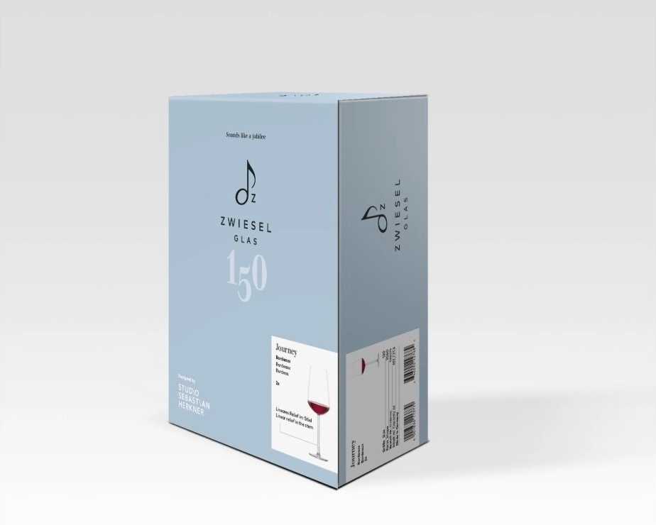 Zwiesel Glas Sada 2 sklenic na červené víno Bordeaux JOURNEY