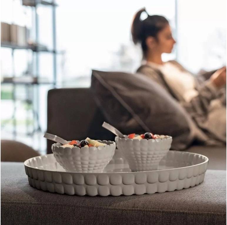 Guzzini Miska servírovací Tiffany 12 cm terracotta