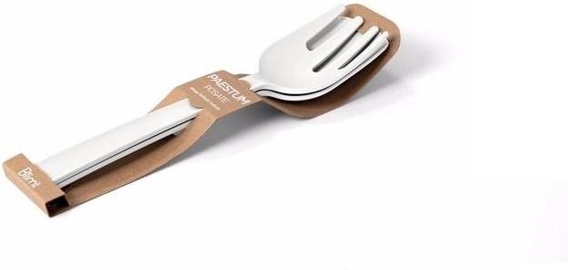 BlimPlus Příbor Paestum na servírování salátu Arctic White