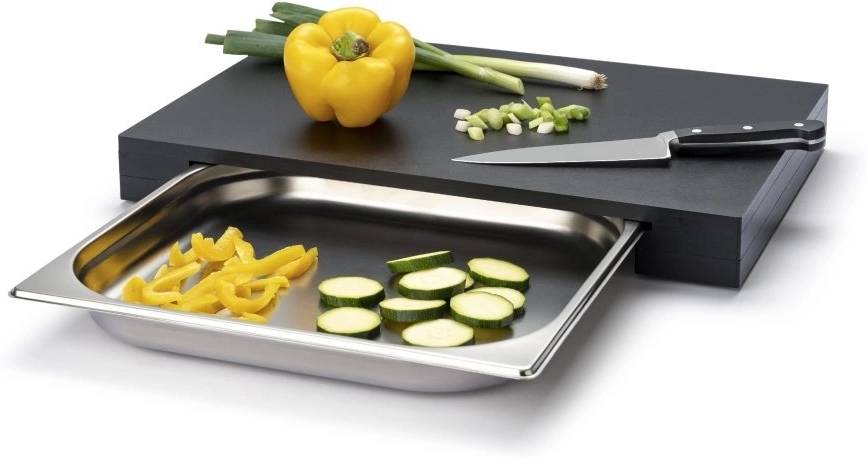 Continenta Prkénko na krájení Duracore 48 cm se zásuvkou