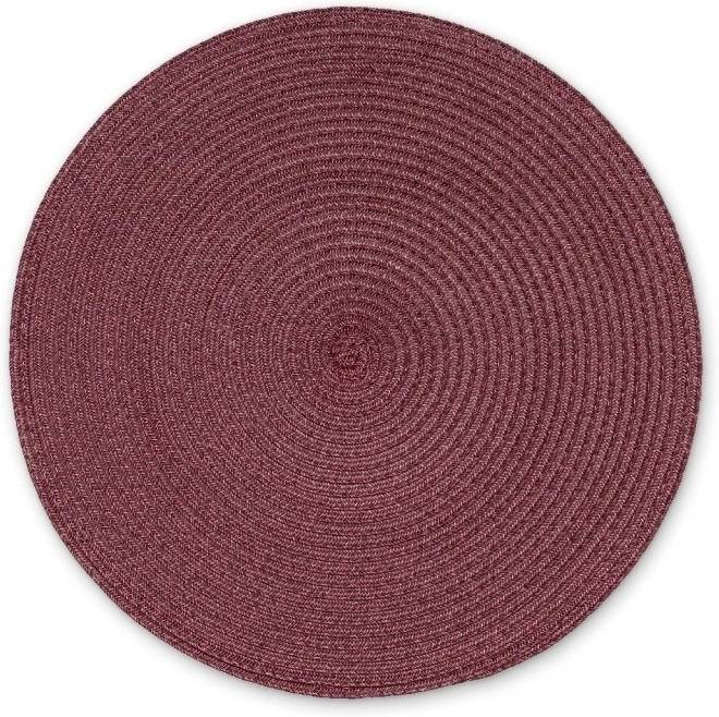 Continenta Prostírání kulaté vínové