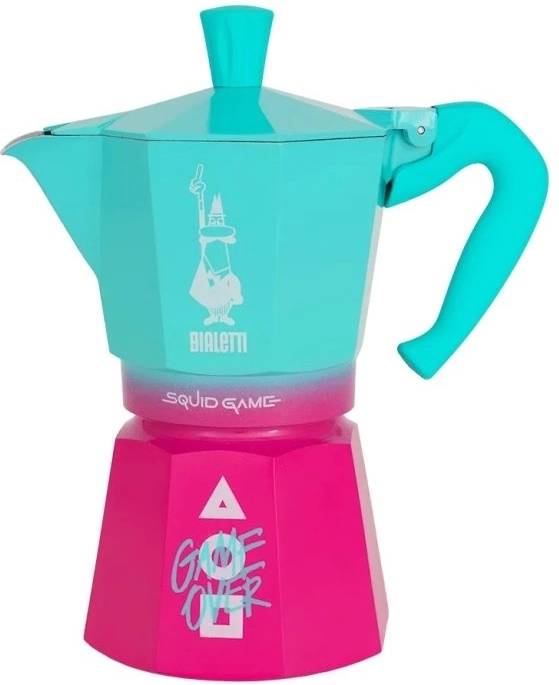 Bialetti Moka kávovar Moka Express Squid Gam na 6 šálků