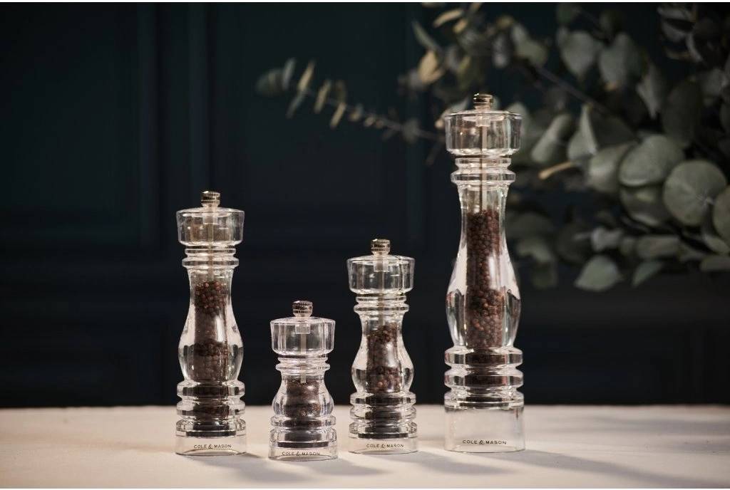 Cole & Mason Mlýnek na pepř London Acrylic Precision+ 22 cm