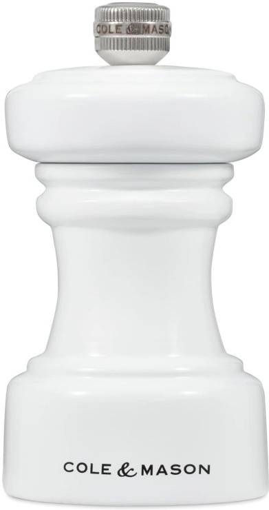 Cole & Mason Mlýnek na sůl Hoxton White Gloss Precision+