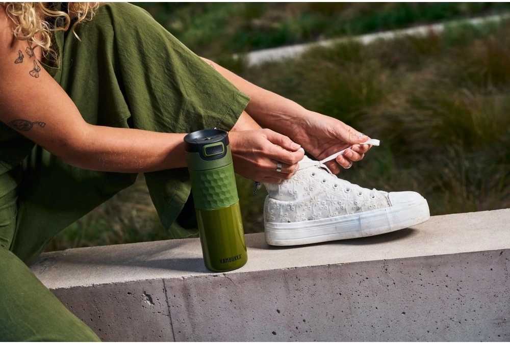 Kambukka Termoláhev Etna Grip 500 ml Khaki Warrior