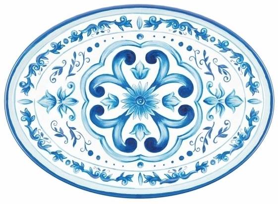 Guzzini Tác servírovací Blues oválný velký