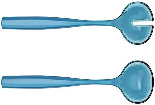 Guzzini Příbor na servírování salátu Dolce Vita Turquoise