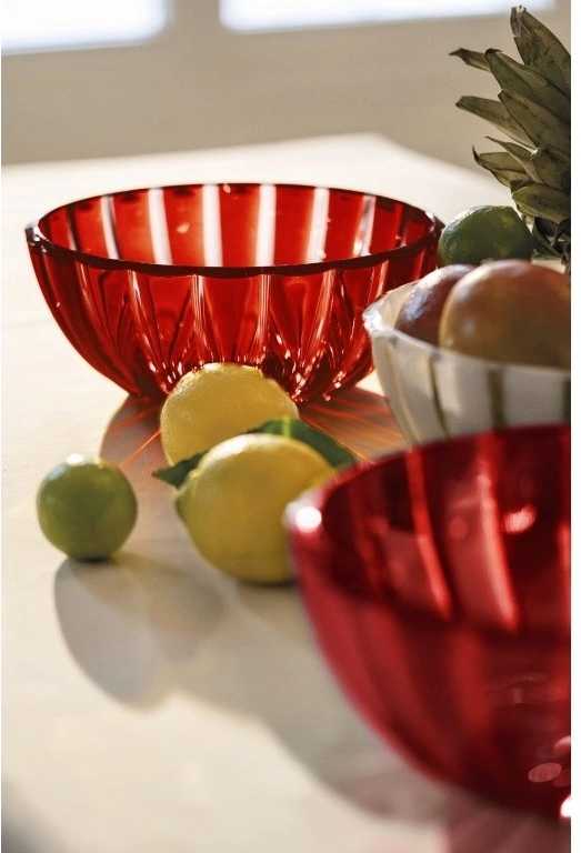 Guzzini Mísa Dolce Vita M 20 cm Rosso