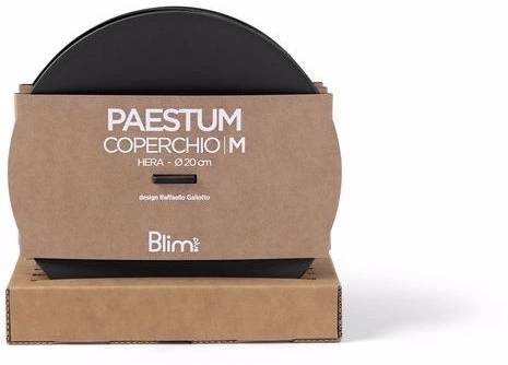 BlimPlus Poklice na mísu Hera M Carbon Black 20 cm