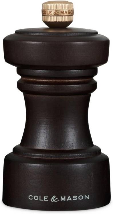 Cole & Mason Mlýnek na sůl Hoxton Chocolate Wood Precision+