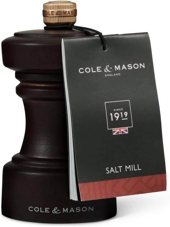Cole & Mason Mlýnek na sůl Hoxton Chocolate Wood Precision+