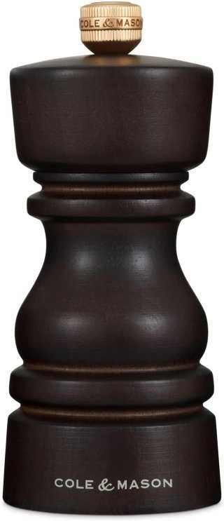 Cole & Mason Mlýnek na pepř London Chocolate Wood Precision+ 13 cm
