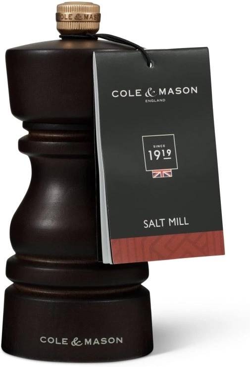 Cole & Mason Mlýnek na pepř London Chocolate Wood Precision+ 13 cm
