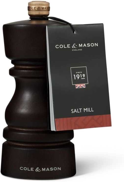 Cole & Mason Mlýnek na pepř London Chocolate Wood Precision+ 13 cm