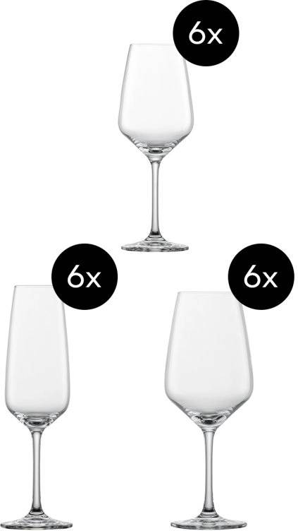 Zwiesel Glas Sada sklenic na víno TULIP 18 ks