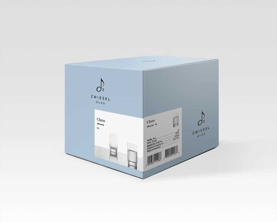 Zwiesel Glas Sada 4 sklenic na vodu CHESS