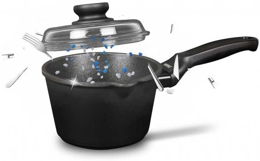 Risoli Rendlík na mléko s poklicí BLACKPLUS® Induction 16 cm