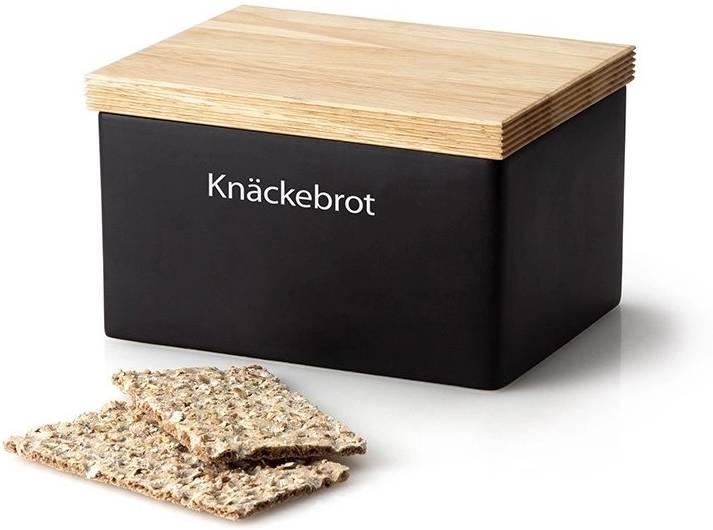 Continenta Dóza na knäckebroty černá