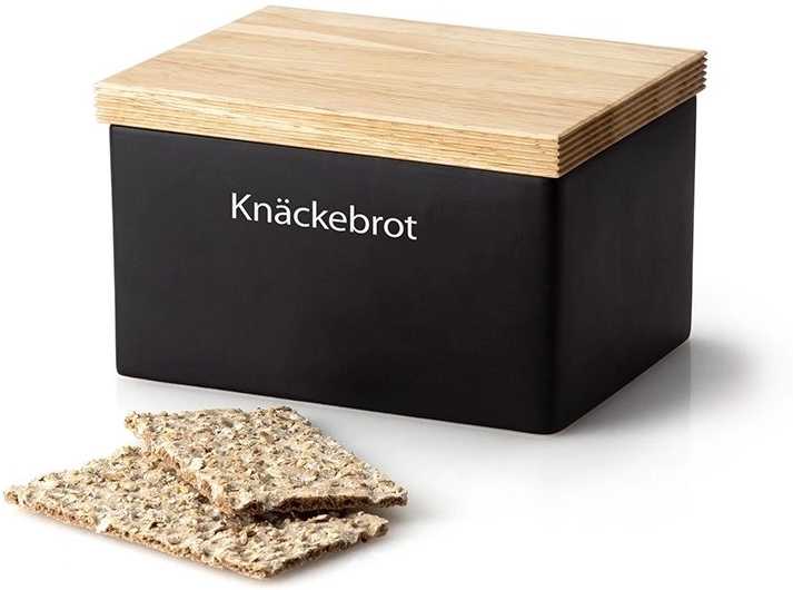 Continenta Dóza na knäckebroty černá