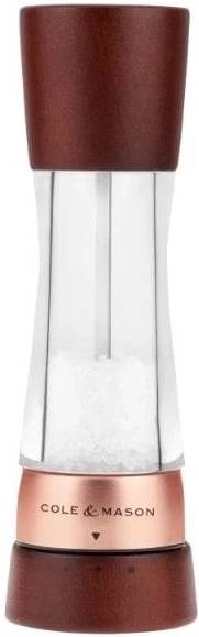 Cole & Mason Mlýnek na sůl Derwent Chestnut Rose Gold