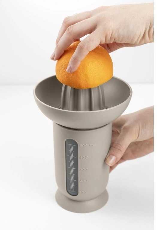 BlimPlus Lis na citrusy s odměrkou Ufo Moka Grey 500 ml
