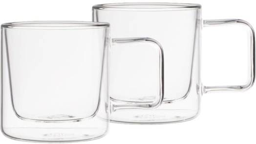 Weis Hrnek s uchem, dvojité sklo, 80 ml, sada 2 ks