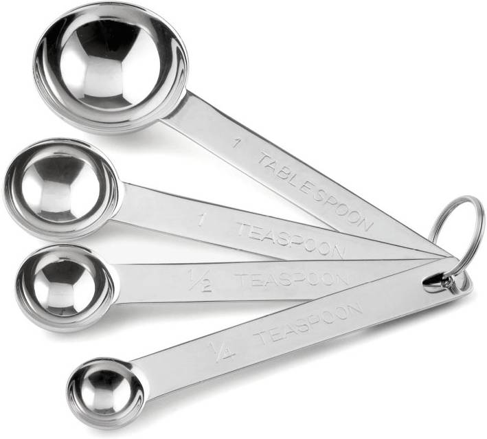 Weis Odměrky nerezové 4 ks