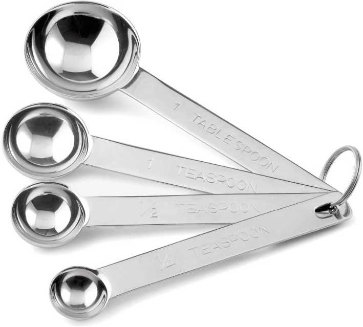 Weis Odměrky nerezové 4 ks