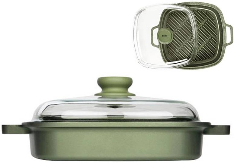 Risoli Pánev grilovací Dr. Green VaporGrill 26 cm