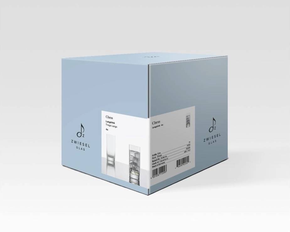Zwiesel Glas Sada 4 sklenic na koktejl CHESS