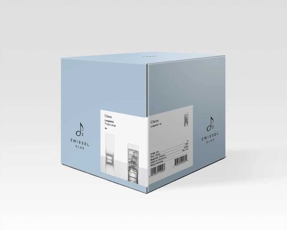 Zwiesel Glas Sada 4 sklenic na koktejl CHESS
