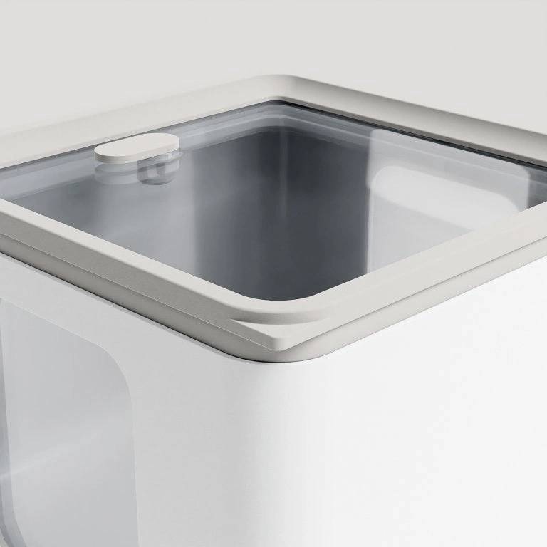 BlimPlus Sada 3 krabiček na jídlo PEEK BOX QUADRO Arctic White