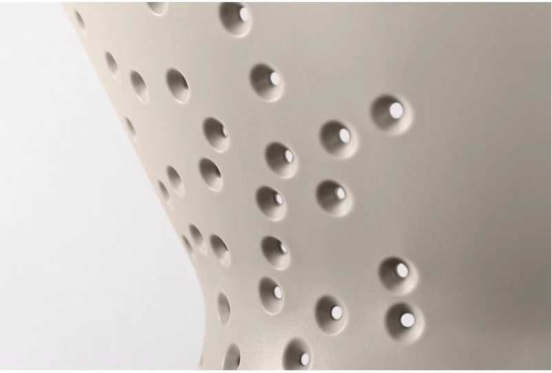 BlimPlus Cedník s podstavcem Cosmo Moka Grey