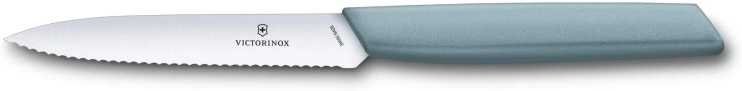 Victorinox Nůž nakrajovací Swiss Modern 10 cm modrošedý