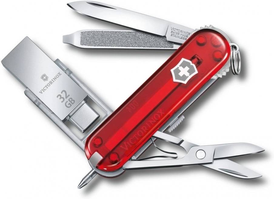 Victorinox Kapesní nůž Victorinox@work 32 GB červený