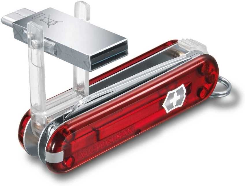 Victorinox Kapesní nůž Victorinox@work 32 GB červený
